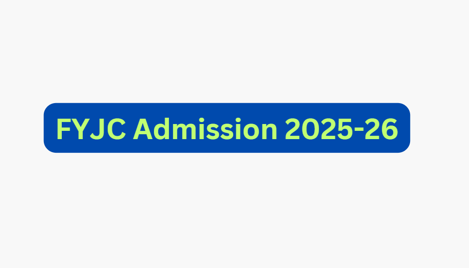 FYJC Admission 2025-26 Snapshot