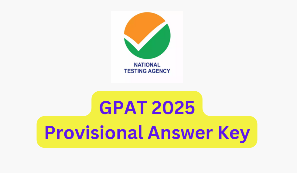 GPAT 2025 Provisional Answer Key