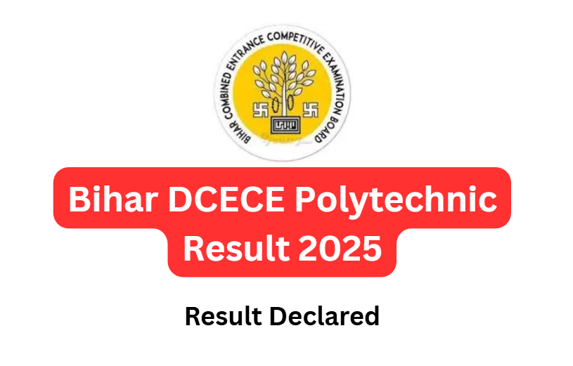 Bihar DCECE Polytechnic Result Snapshot
